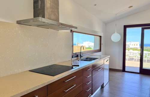 Ciutadella de Menorca House | Modern Villa for 9 Guests on the Cliffs of Cala Morell, Menorca