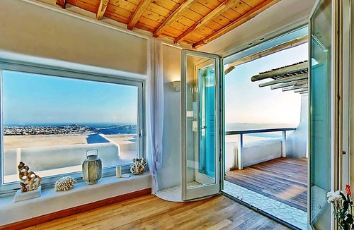 Faros Armenistis Villa | My Rental Homes - Sunkiss Villa with infinity pool and sea view