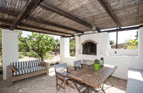 Mykonos Villa | My Rental Homes - Villa Oasis with infinity pool surrounded by the garden