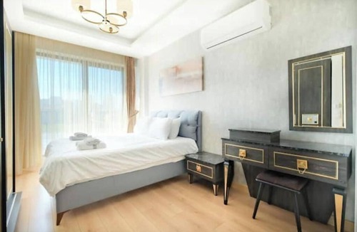 Basaksehir Apartment | Orbit - Modern 2BR Apt w/ Terrace View & Parking