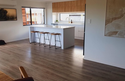 Papamoa Beach House | Pet friendly Papamoa Beach Home with fenced section