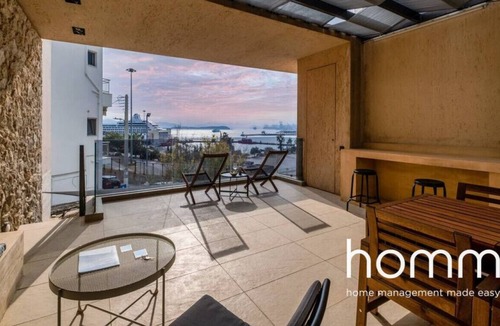 Piraeus House | Piraeus Urban Cruiser Sea View homm w/ Roof Garden