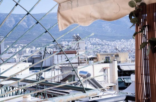 Ampelokipoi Apartment | Premium Athens Penthouse with Stunning Views and Free Parking next to Metro