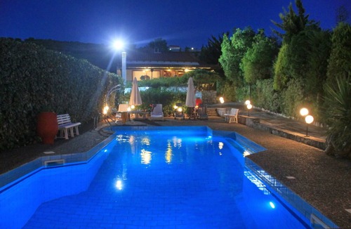 Archanes Villa | Private property with outdoor pool , cosy spaces and beautiful garden