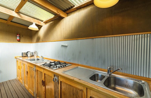 Collingwood Cabin | Private retreat for groups in stunning native bush with sea views.