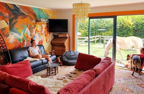 Patons Rock Cabin | Rustic Holiday Rental near Golden Bay in Takaka, New Zealand