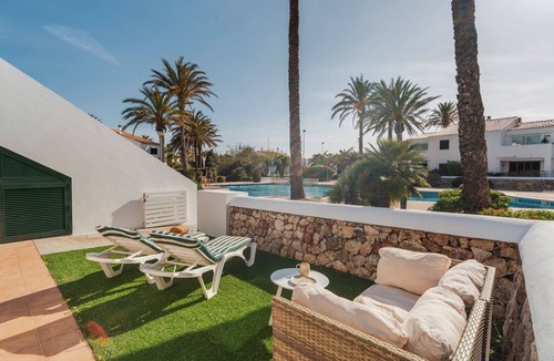 Son Blanc Apartment | Sa Caleta Polida - Duplex with Pool and Padel Court