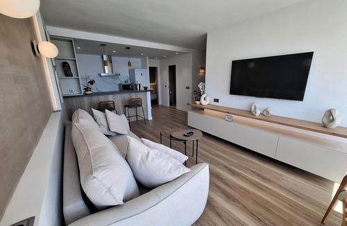 Sant Llorenc des Cardassar Apartment | SA MANEGA 5-O: Top modern apartment in 1-A beach location with stunning views
