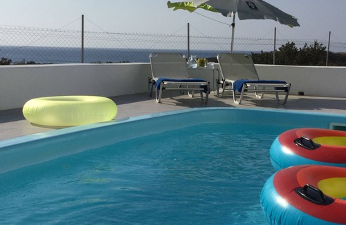 Lahania Villa | Sea Breeze Traditional Villa: Crystal clear water beach, private pool.