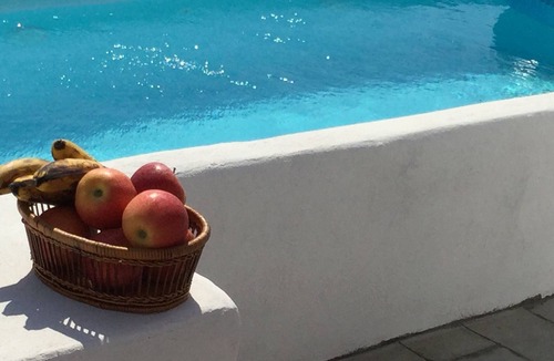 Lahania Villa | Sea Breeze Traditional Villa: Crystal clear water beach, private pool.