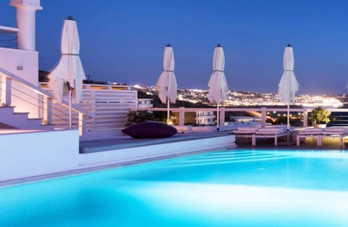 Agios Stefanos Apartment | Sea View Junior Suite with Plunge Pool