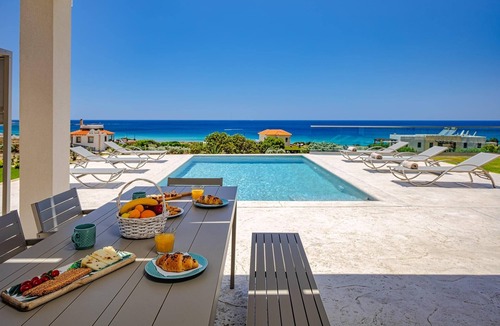 Falassarna Villa | Seafront Villa Thoe, Pool, Breakfast, Stunning view