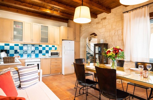 Rapaniana Villa | Seafront villa w/private adults & kids pool, ping pong table & bbq area