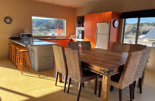 Himatangi Beach House | See and hear the surf from this fenced pet friendly property