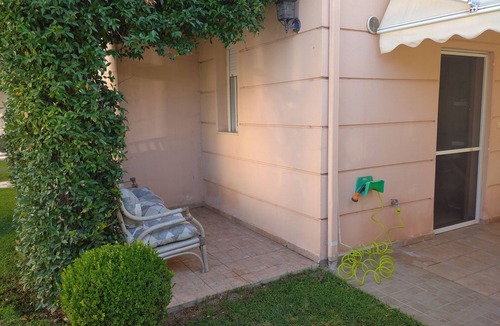 Skala Fourkas Apartment | Spacious two room apartment with patio, 5 min walk from the beach
