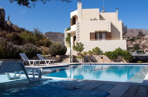 Megala Chorafia Villa | Spacious Villa - Private Pool - Sea View - BBQ