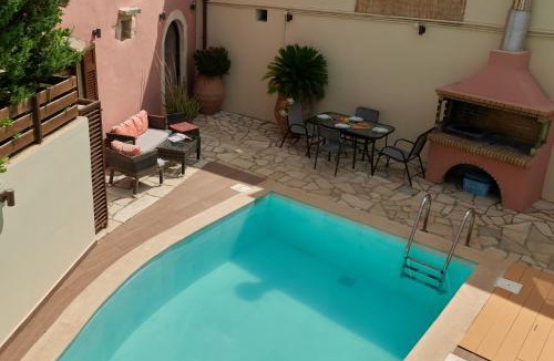 Melidoni Villa | Stone Villa with swimming pool-BBQ!
