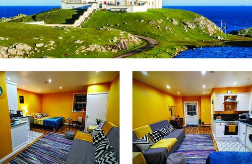 Thurso Apartment | Studio in Strathy Point Lighthouse with sea view