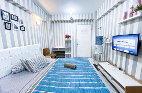 Pluit Apartment | Studio with Seaview Free Netflix at Baywalk Mall Tower D