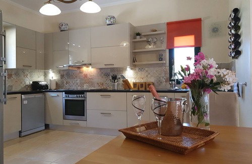Kateleios Villa | Stunning 3BR Oceanview Villa with spectacular views, large pool, near Katelios