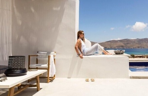 Panormos Villa | Suite with Private Pool and sea view, Panormos, Mykonos