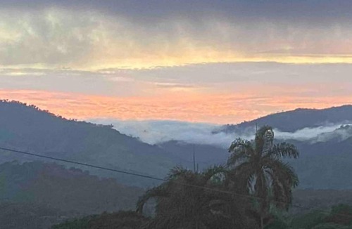 San Isidro de El General House | Sunset Balcony