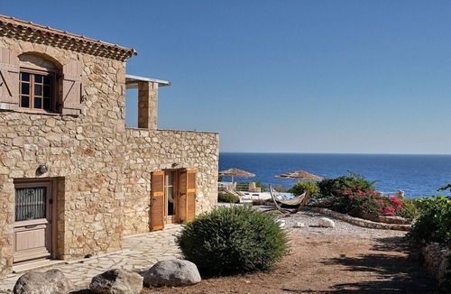 Korithi Villa | Tasteful Zakynthian Stone House with Wonderful Sea Views, Private Infinity Pool & Outdoor Jacuzzi!
