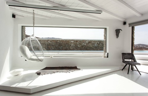 Ftelia Villa | THE BEACH HOUSE MYKONOS - SLEEK BEACHSIDE VILLA WITH PRIVATE HEATED POOL