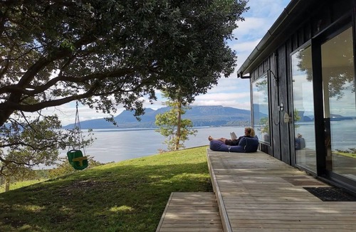 Lake Tarawera House | ~ the hunting huts~ a fresh take on the kiwi bach, perfect for 2 - 12 guests!n
