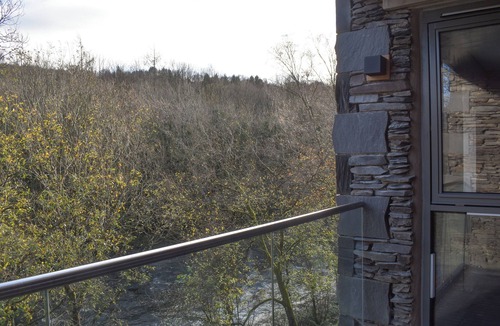 Backbarrow Cottage | This charming second floor apartment has unrivalled views of the River Leven.