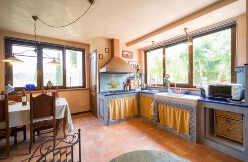 Caltanissetta House | This charming vacation home is located just outside the medieval center of Castelbuono.