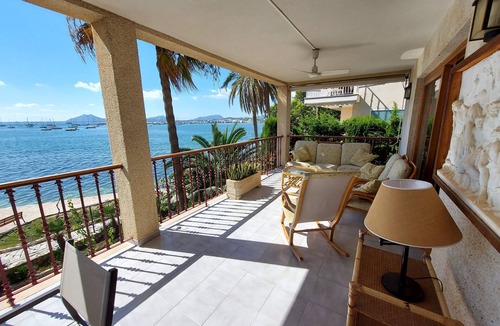 Puerto de Pollensa Apartment | Three Bedroom Apartment on the Pine Walk With Superb Views. Wifi and Air Con