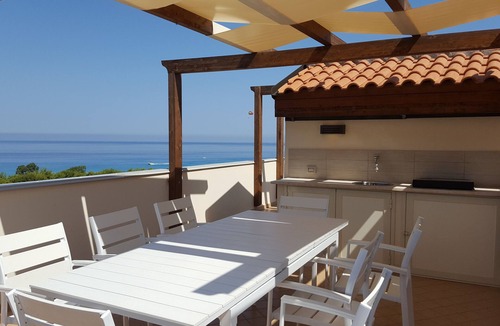 Marina di Zambrone House | Townhouse with stunning view, only 5 minutes walk to the beach