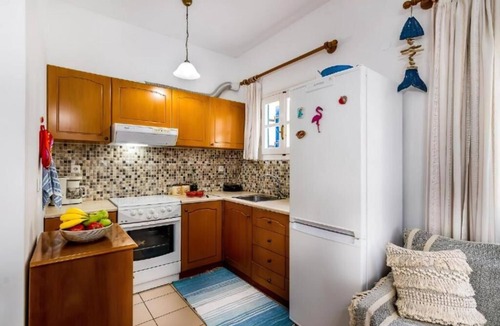 Korfalonas House | Traditional Blue house 150m from the beach with all the essentials