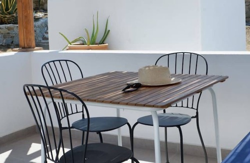 Mykonos Town House | Traditional Mykonos style Studio with Private Terrace and Garden