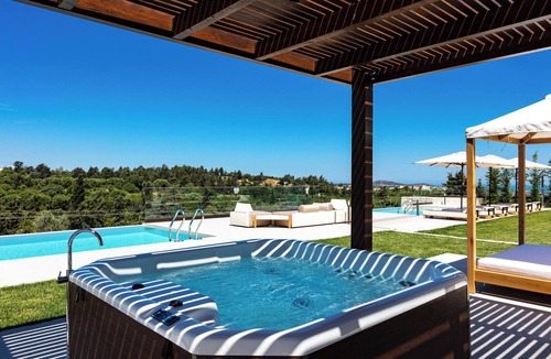 Margarites Villa | Two private pools, hot tub, nature views, ping pong!