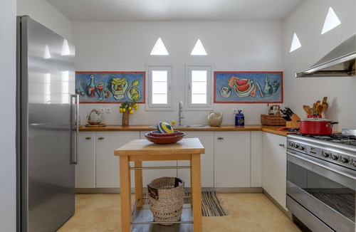 Ftelia Villa | Unique Villa in Mykonos with Direct Beach Access