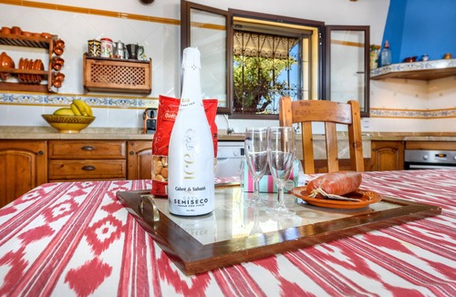 Inca House | Vacation Home Sa Sort with Mountain View, Pool, Terrace & Barbecue