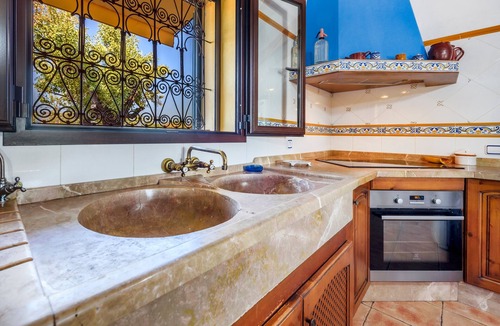 Inca House | Vacation Home Sa Sort with Mountain View, Pool, Terrace & Barbecue