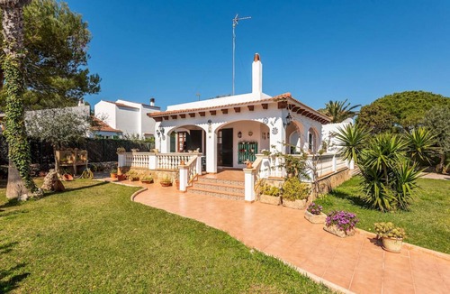 Cala'n Bosch Villa | Villa Bon Sol- 500m to the beach- Menorca