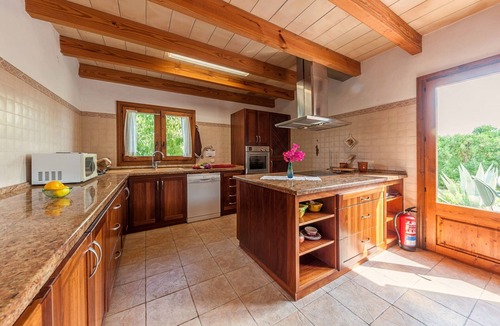Puerto de Pollensa Villa | Villa Can Lleida Valero for eigth people with pool and jacuzzi