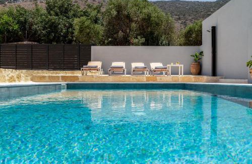 Piskopiano Villa | Villa Chrisa Seaview in Piskopiano - Private Pool