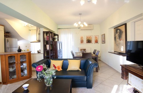 Kariotai Villa | Villa Ioanna (Anthemis villas) - Private Pool, 500sqm garden, playground for ki