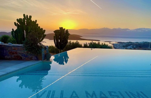 Elounda Villa | Villa Masumi Luxury contemporary villa with spectacular views over Elounda