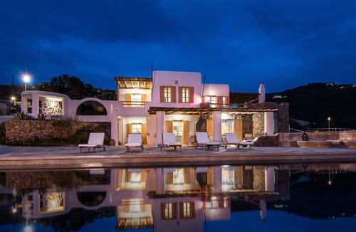 Houlakia House | Villa Mykonos - 4 Bedrooms, Private Pool and Sea View