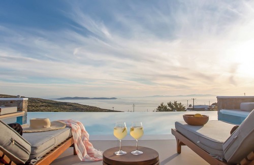 Faros Armenistis Villa | VILLA PANAMERA, Infinite view, Private heaven