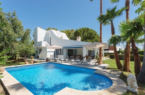 Puerto de Pollensa Villa | Villa "Playa" with Mountain View, Private Pool & Wi-Fi