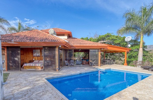 Atenas Villa | Villa Serenidad: secluded home, warm private pool, river walk, amazing 180° view