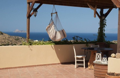 Pitsidia Villa | Villa with sea and mountain views, private pool and large garden