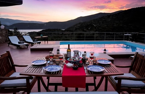 Ithaki Villa | Welcoming House with Sea-and-Mountain Views near Vathy